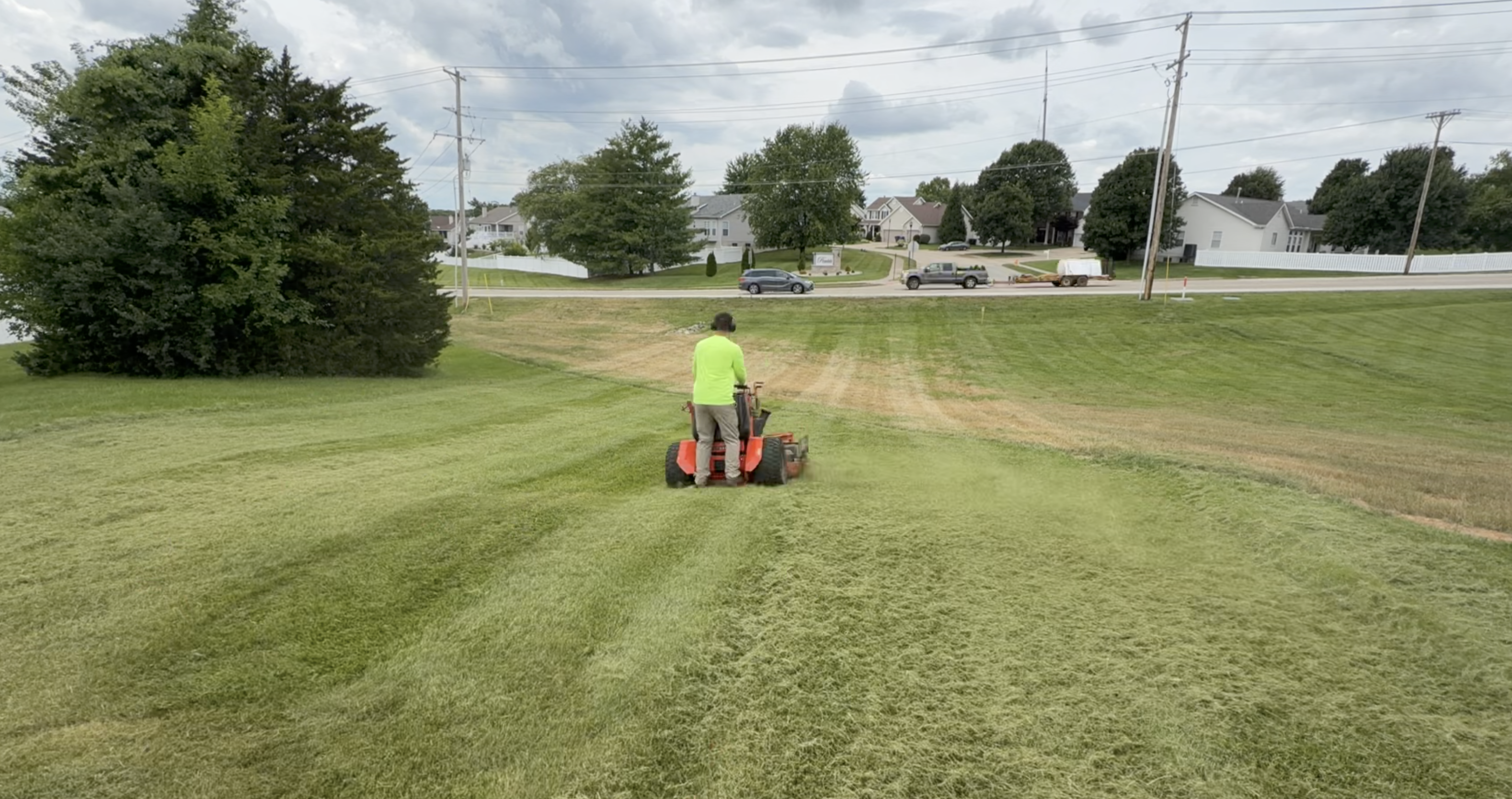 Team Orion work photo: Lawn Mowing Cottleville Mo